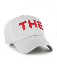 '47 Brand Men's Gray Ohio State Buckeyes Clean Up Adjustable Hat