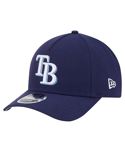 New Era Men's Navy Tampa Bay Rays 9FORTY M-Crown Adjustable Hat