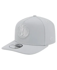 New Era Men's Gray Dallas Mavericks Colorpack A-Frame Pinch Front 9FIFTY Snapback Hat