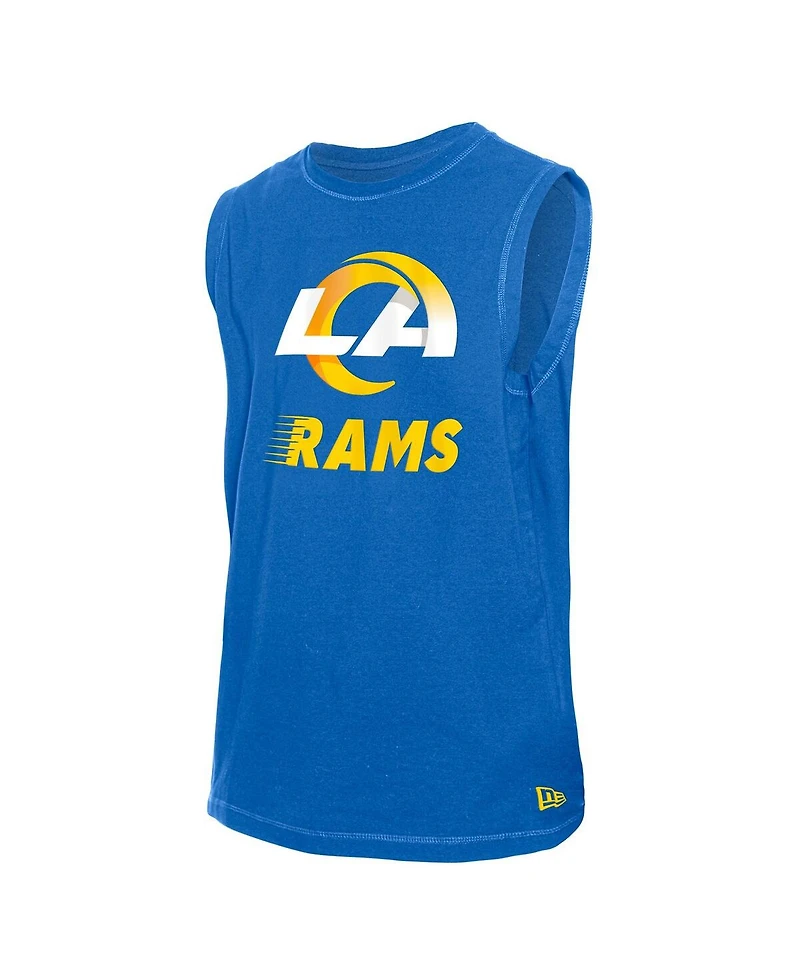 New Era Men's Royal Los Angeles Rams Leisure Collection Tank Top