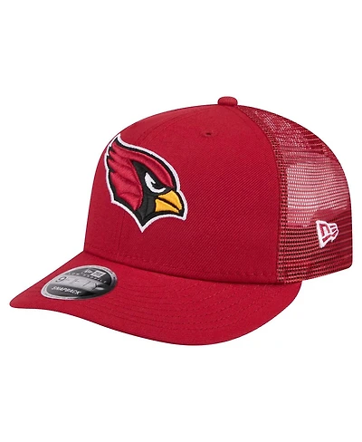 New Era Men's Cardinal Arizona Cardinals Low Profile 9FIFTY Snapback Hat