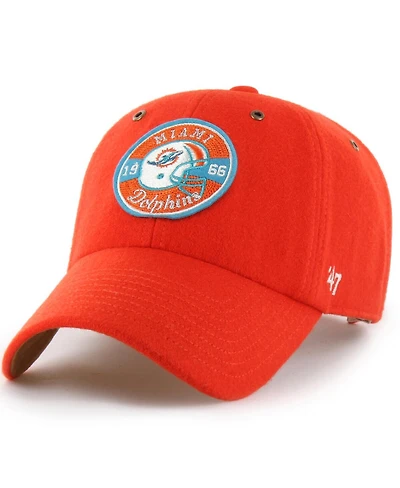 Stoney Clover Lane X '47 Brand Men's and Women's Orange Miami Dolphins Field Goal Clean Up Adjustable Hat