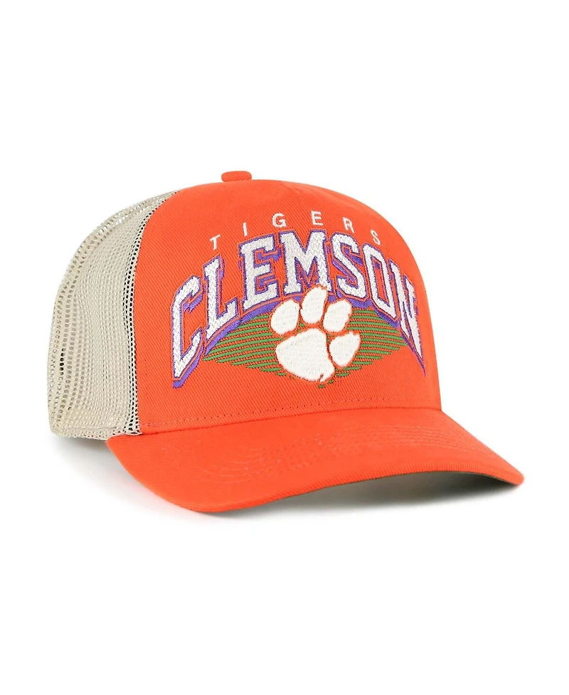 '47 Brand Men's Orange Clemson Tigers Pomona Mesh Hitch Adjustable Trucker Hat