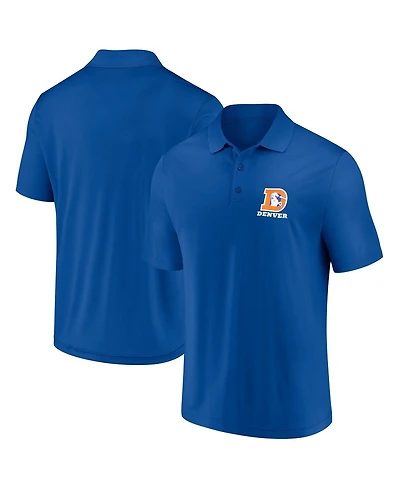 Fanatics Men's Royal Denver Broncos Polo Shirt