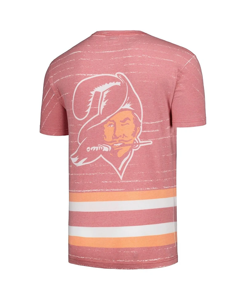 Mitchell & Ness Men's Red Tampa Bay Buccaneers Jumbotron 3.0 T-Shirt