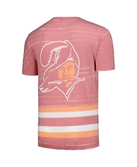 Mitchell & Ness Men's Red Tampa Bay Buccaneers Jumbotron 3.0 T-Shirt