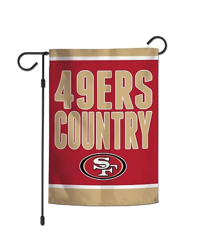 Wincraft San Francisco 49ers Double-Sided 12'' x 18'' Team Slogan Garden Flag