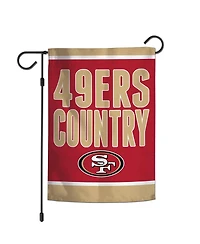Wincraft San Francisco 49ers Double-Sided 12'' x 18'' Team Slogan Garden Flag