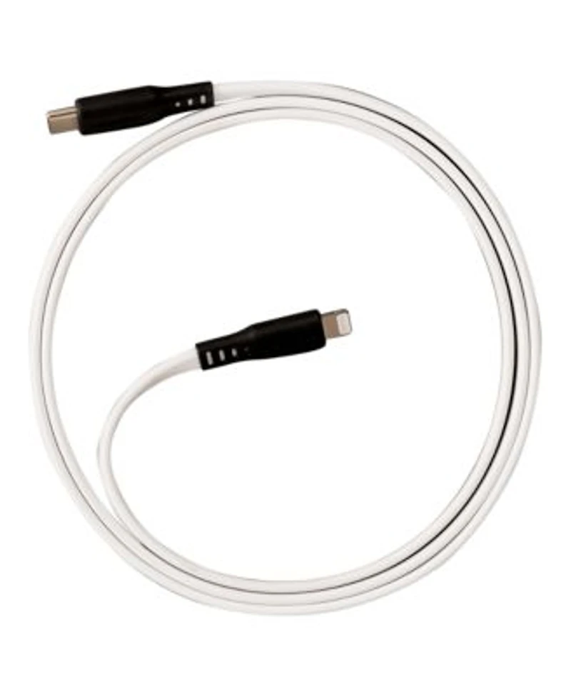 Ventev Flat Usb C to Apple Lightning High Speed Tangle-Free Foot Cable