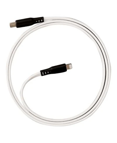 Ventev Flat Usb C to Apple Lightning High Speed Tangle-Free Foot Cable