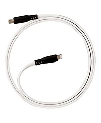 Ventev Flat Usb C to Apple Lightning High Speed Tangle-Free Foot Cable