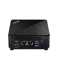 Msi Cubi 5 12M-266US Mini Desktop Computer, Intel Core i3-1215U 1.2GHz, 8GB Ram, 1TB Ssd, Windows 11 Home, Black