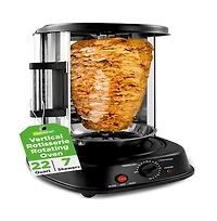 NutriChef Vertical Rotisserie Oven - Rotating Kebob Cooker