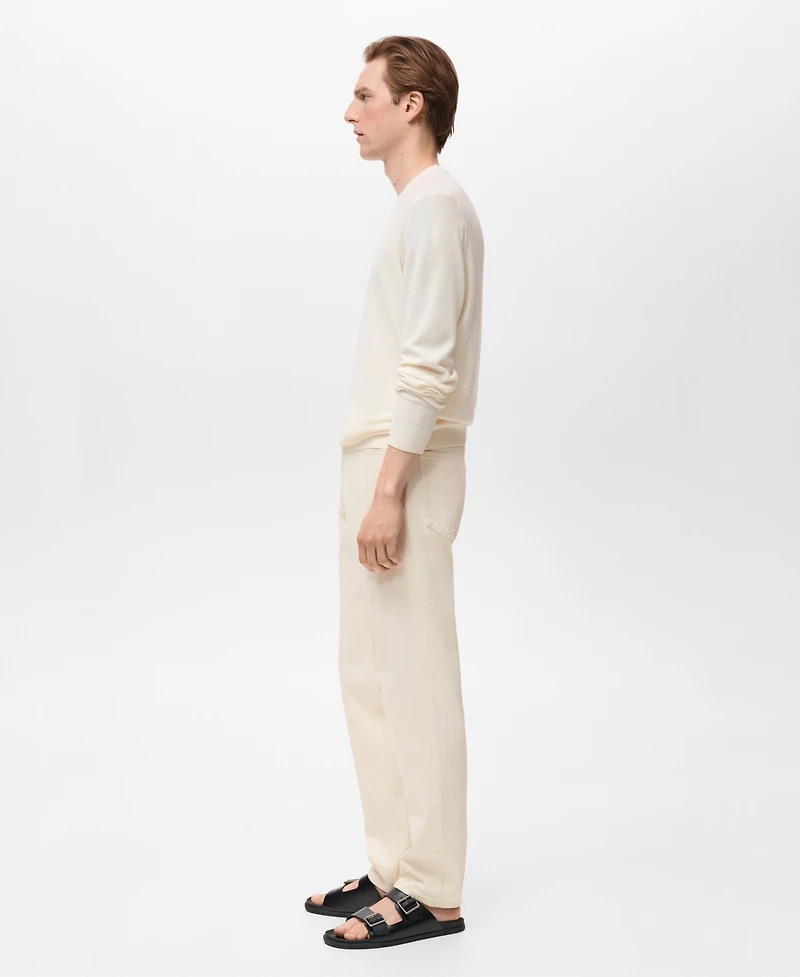 Mango Men's Fine-Knit Sweater