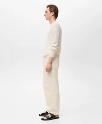 Mango Men's Fine-Knit Sweater