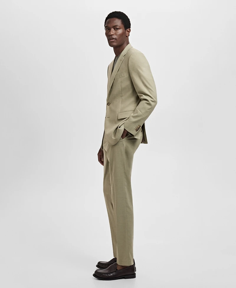 Mango Men's Milan Slim-Fit Suit Pants