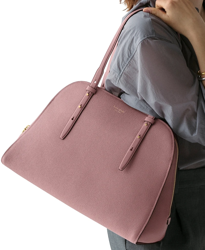 kate spade new york Do It All Pebbled Leather Maise Carryall