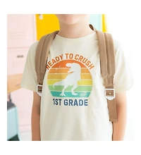 Sweet Wink Toddler Boys Ready to Crush First Grade Short Sleeve T-Shirt