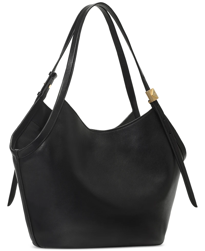 kate spade new york Deco Extra Large Fine Grain Leather Tulip Tote