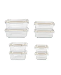 Sedona Kitchen 16-Pc. Glass Storage Set
