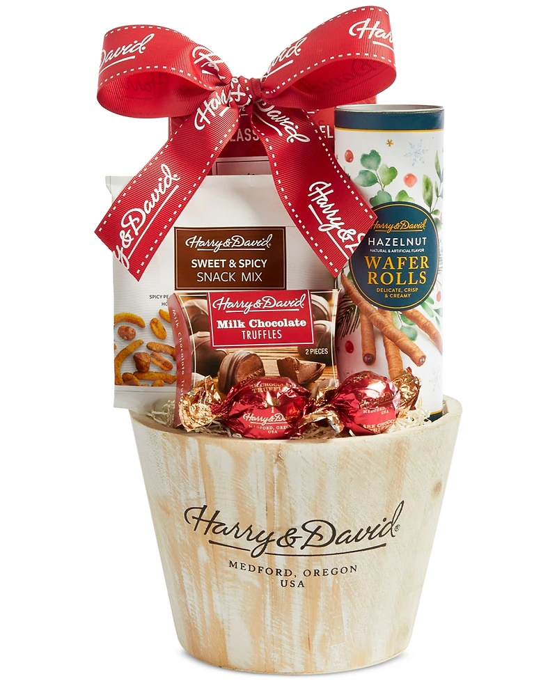 Harry & David Holiday Flavors Gift Basket, 6 Piece