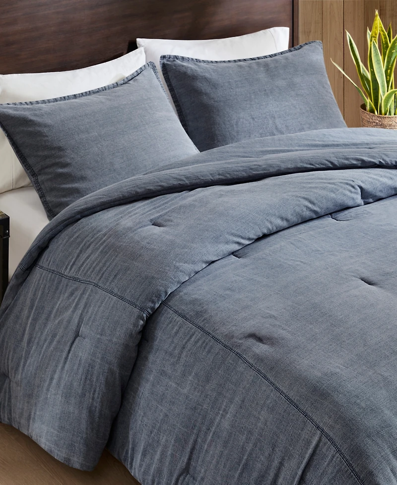 Woolrich Mckenzie Twill Washed -Pc. Comforter Set
