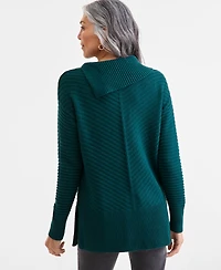 Style & Co Women's Envelope-Neck Tunic Sweater, Created for Macy's