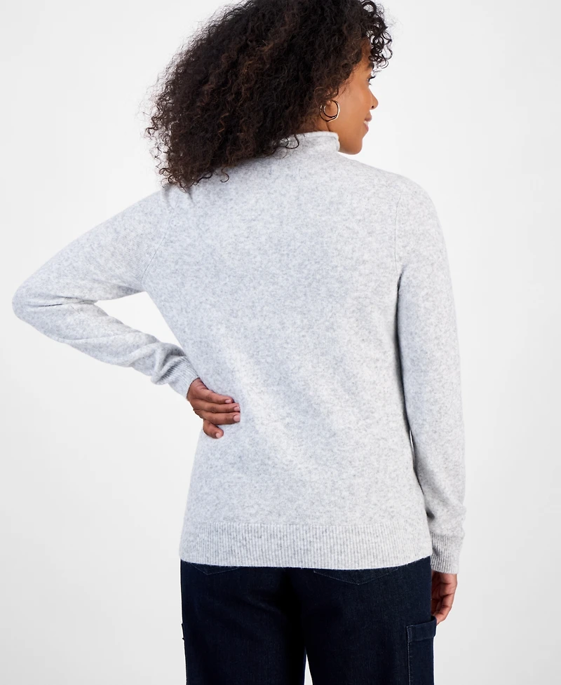 Style & Co Women's Luxsoft Mock-Neck Sweater, Macy's Exclusive