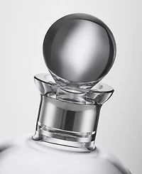 Elegance Round Stopper Short Decanter, 37.2 Oz