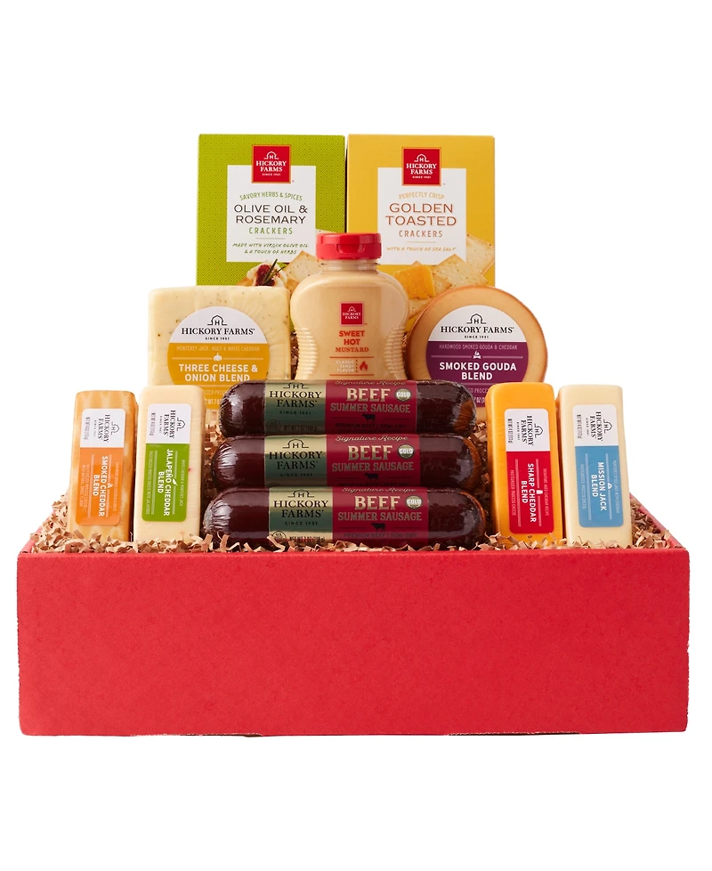 Hickory Farms Party Favorites Gift Box, 12 Piece