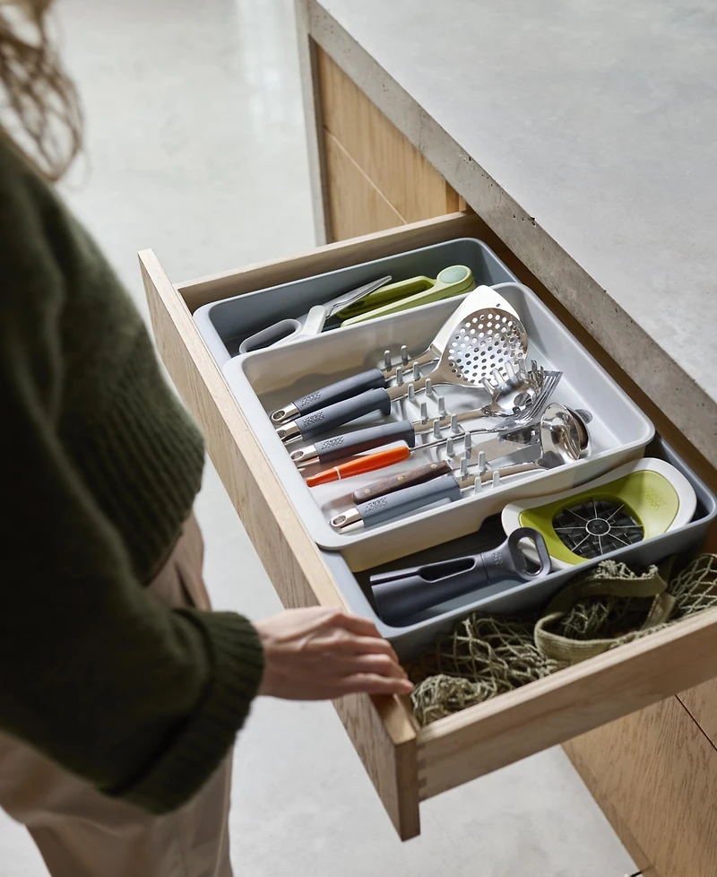 Joseph Joseph Drawer Store Expanding Utensil and Gadget Organizer, 16" x 13"