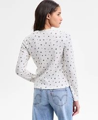 Levi's Women's Dana Henley Long Sleeve Top