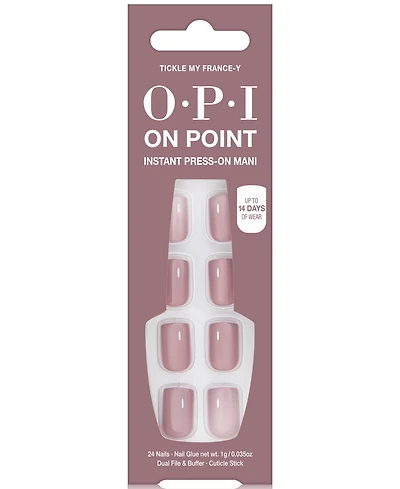 Opi On Point Instant Press-On Mani