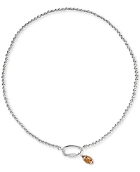 Kendra Scott Football Metal Strand Necklace, 17"