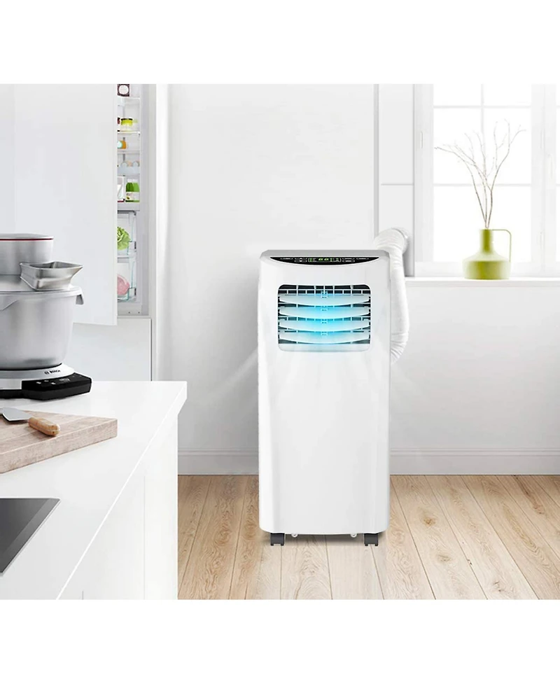 Gymax 8000BTU 3-in 1 Portable Air Conditioner Cooler Fan Dehumidifier Ashrae w/ Wheels
