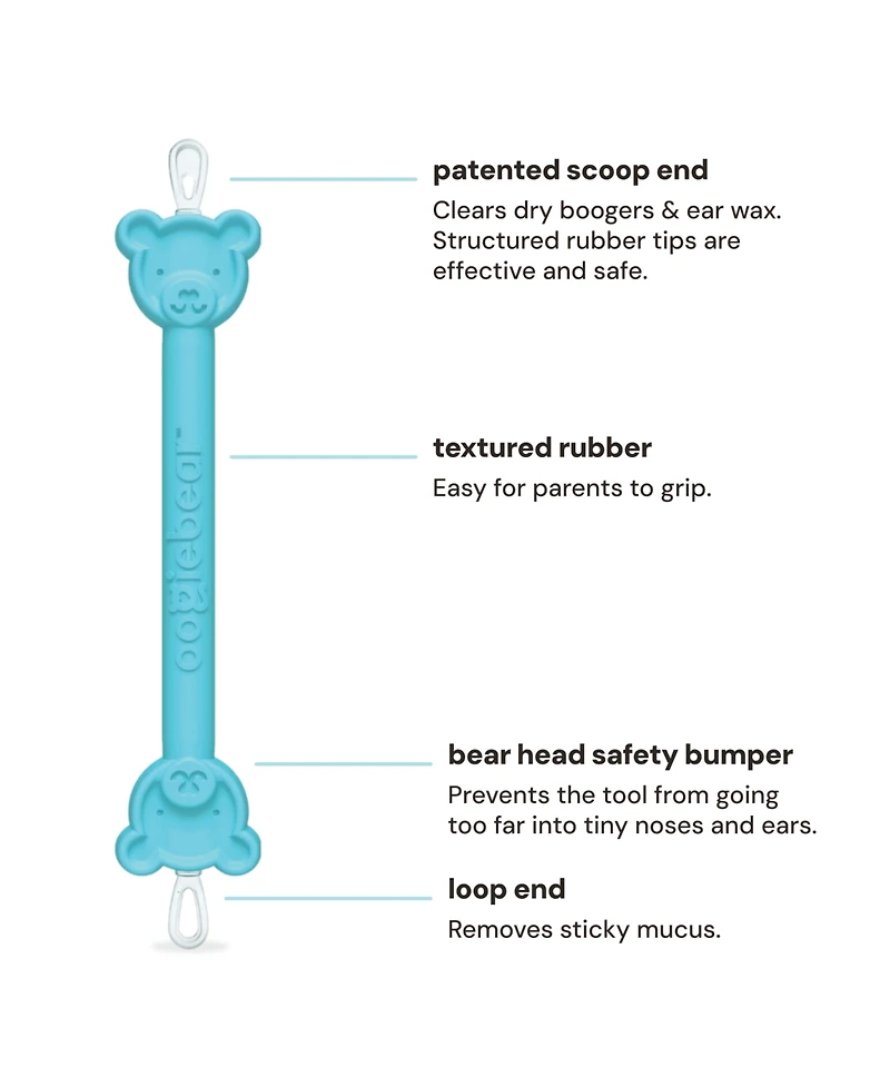 oogiebear booger picker + nasal aspirator duo