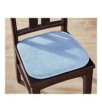 GoodGram Non Slip Chenille Premium Memory Foam Chair Cushions (4 Pack) - 16 in. W x 16 in. L
