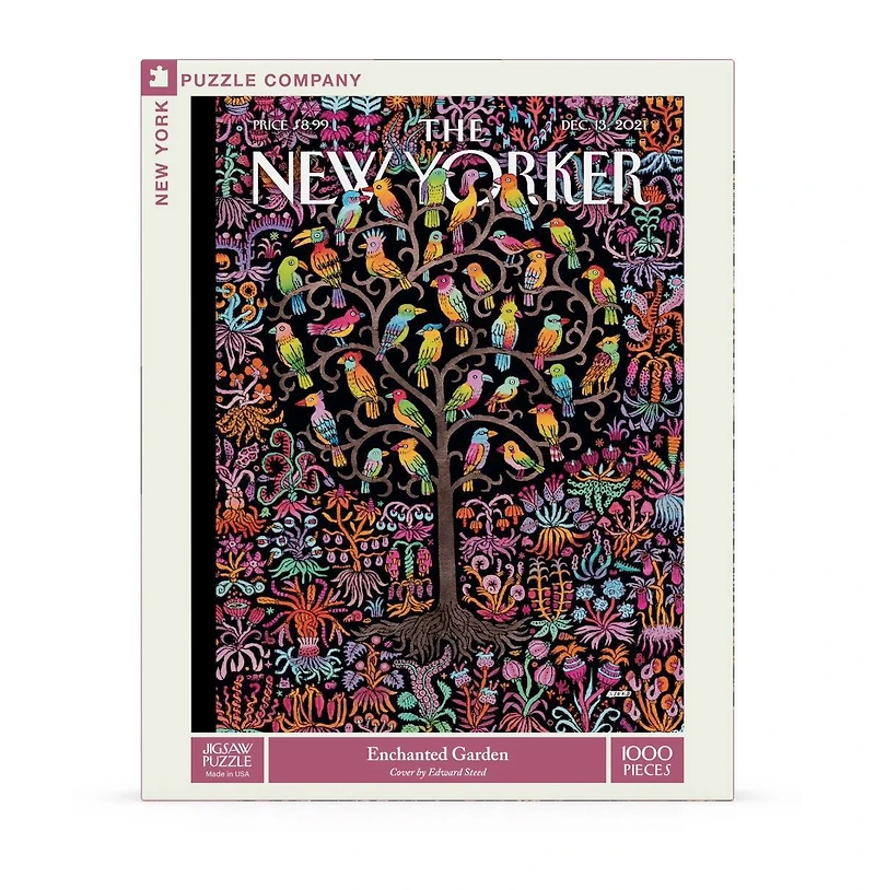 New York Puzzle Company Enchanted Garden 1000 Piece Puzzle