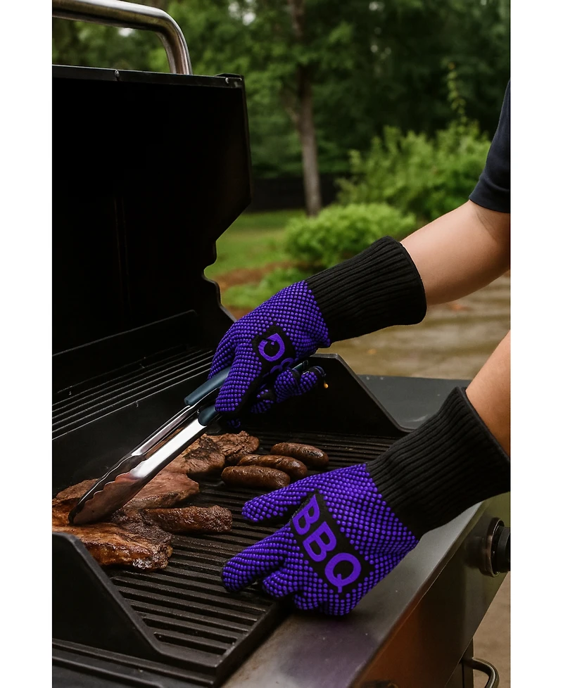 Seamless Outdoors Heat Resistant Bbq gloves