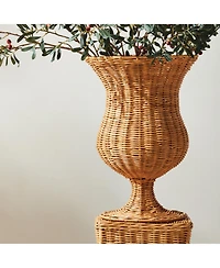 Napa Home & Garden Chesapeake Rattan Footed Urn Tall