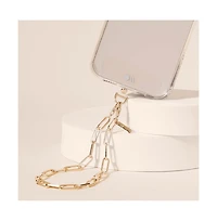 Case-Mate Chunky Chain Phone Wristlet-Gold