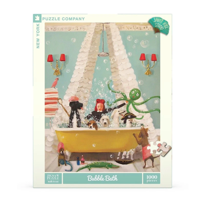 New York Puzzle Company Bubble Bath 1000 Piece Puzzle
