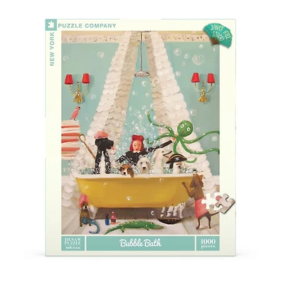 New York Puzzle Company Bubble Bath 1000 Piece Puzzle