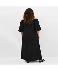 City Chic Plus Layla Maxi Dress