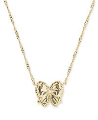 Kendra Scott Haley Bow Short Pendant Necklace, 16" + 3" extender