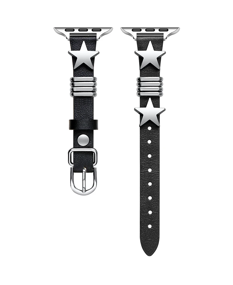 Posh Tech Austin Star Leather Band for Apple Watch