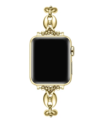Posh Tech Poppy Stainless Steel Link Band for Apple Watch
