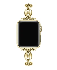 Posh Tech Poppy Stainless Steel Link Band for Apple Watch