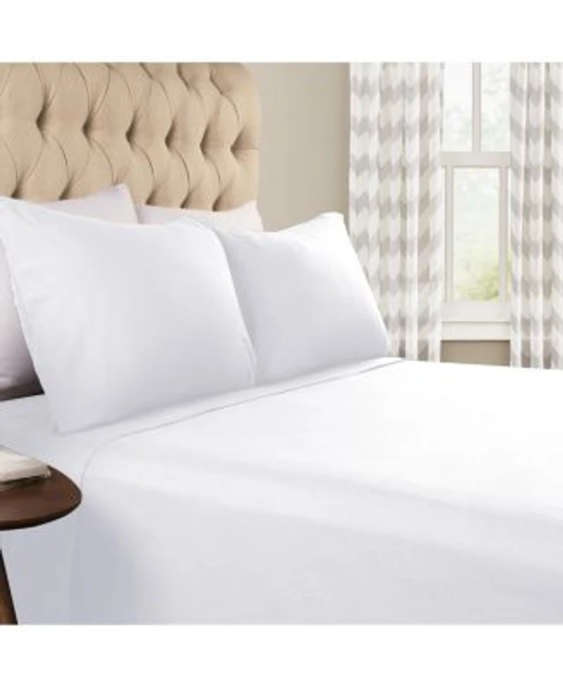 Superior Solid Flannel Cotton Deep Pocket Sheet Set Split King