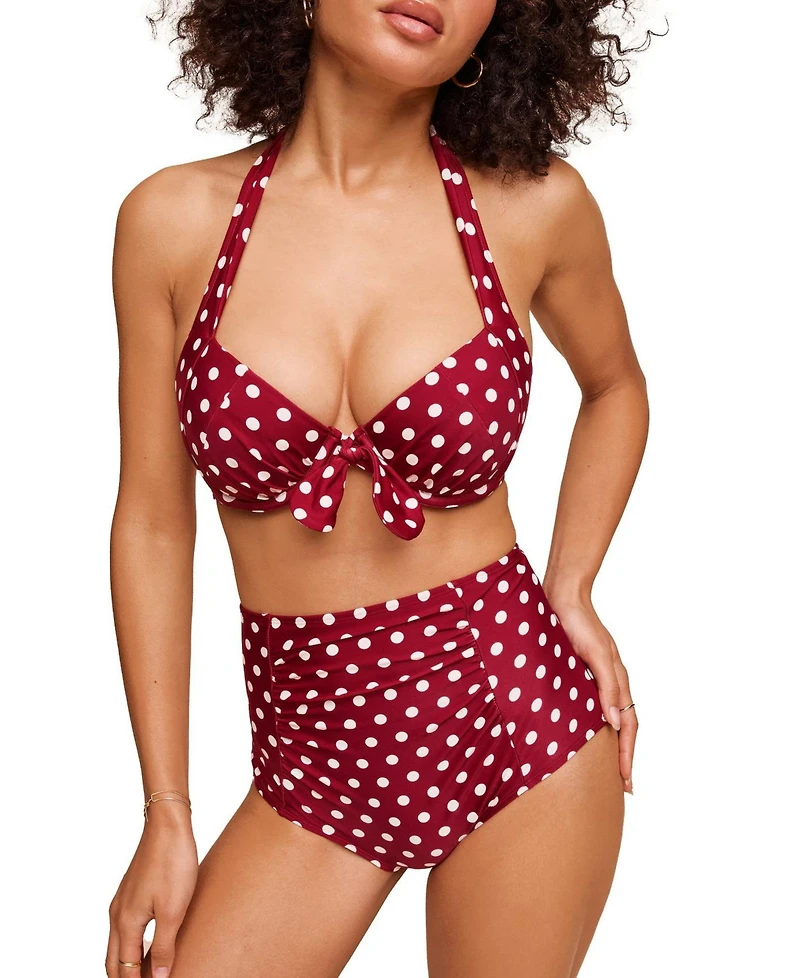Shelby Women's Swimwear High-Waist Bikini Bottom